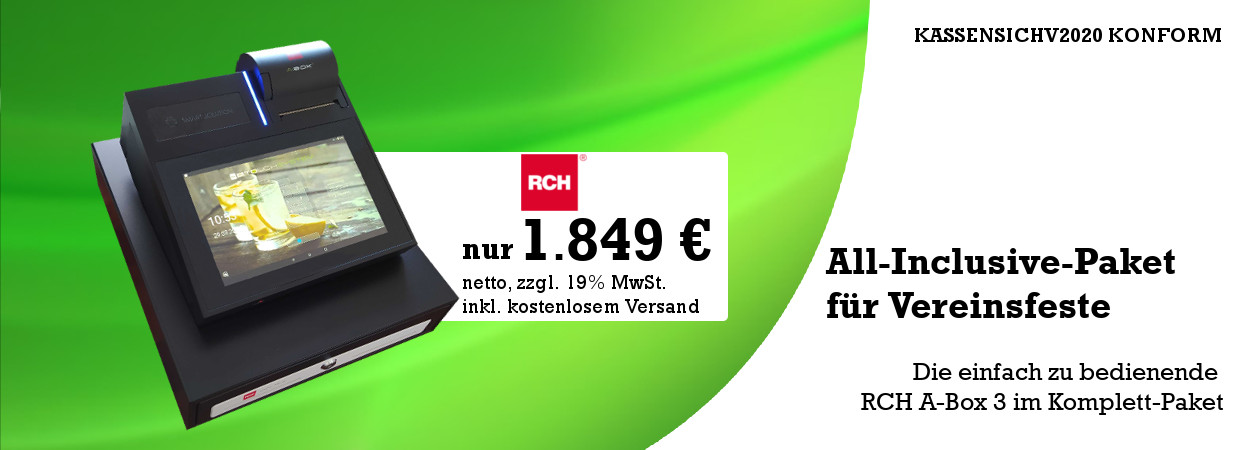 RCH A-Box 3 für Ihr Vereinsfest RCH A-Box 3 für Ihr Vereinsfest
