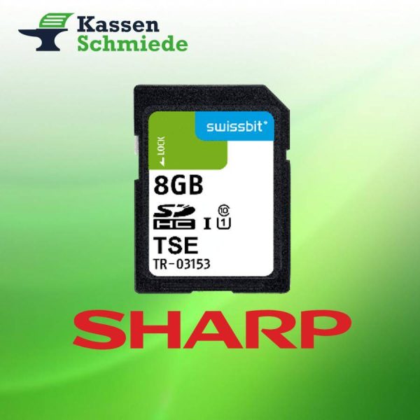 Technische Sicherheitseinrichtung SE für Sharp Kassen