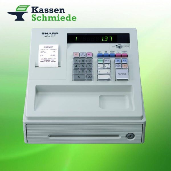 Unser Einstiegsmodell für Ihren Imbiss - Sharp XE-A137 XWH - inkl. TSE Lizenzzeitraum 3 Jahre – Bild 2