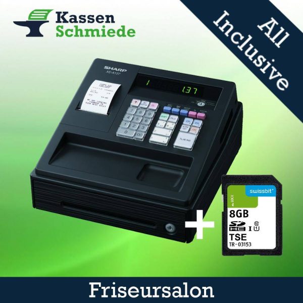 Unser Einstiegsmodell für Ihren Friseursalon - Sharp XE-A137 XBK - inkl. TSE Lizenzzeitraum 3 Jahre