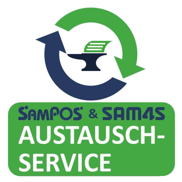 Austausch-Service für SAMPOS & SAM4S Kassen - 12 Monate