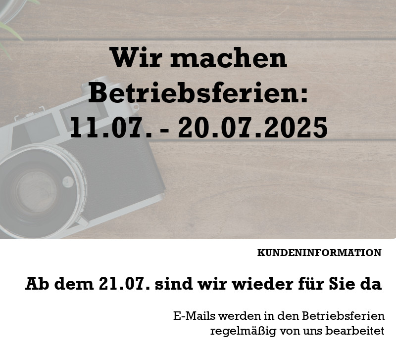 Betriebsferien 2025