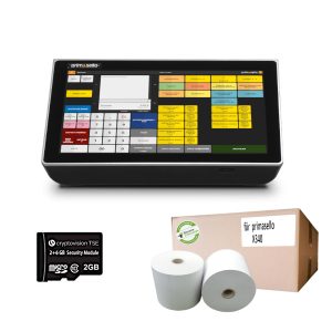 primasello X340 inklusive Programmierung und 50 Kassenrollen