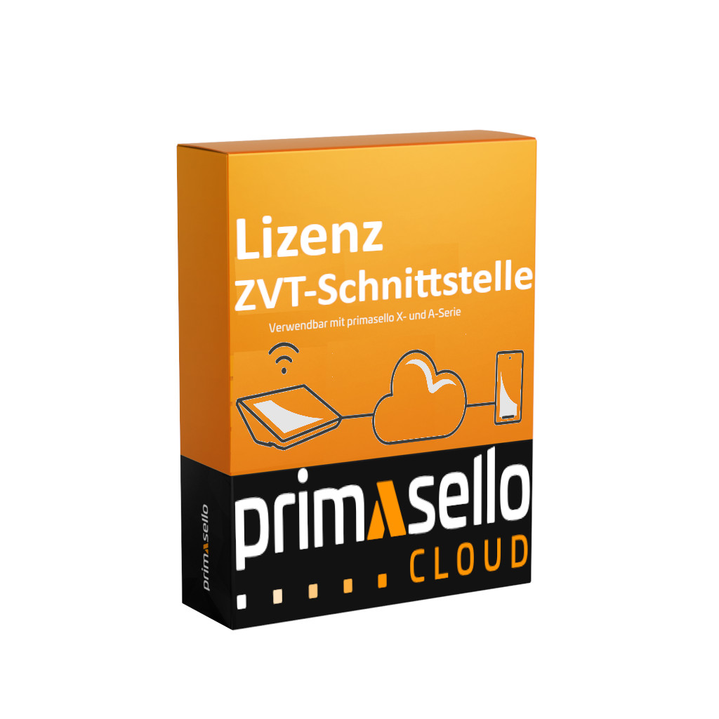 primasello CLOUD Lizenz Freischaltung ZVT-Schnittstelle