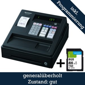 Sharp XE-A137 XBK generalüberholt in gutem Zustand
